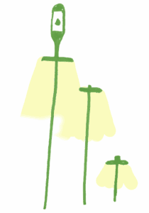 croquis Lampe avec nichoir