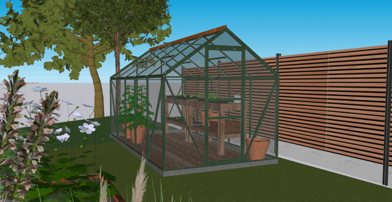 Visuel 3D : Serre