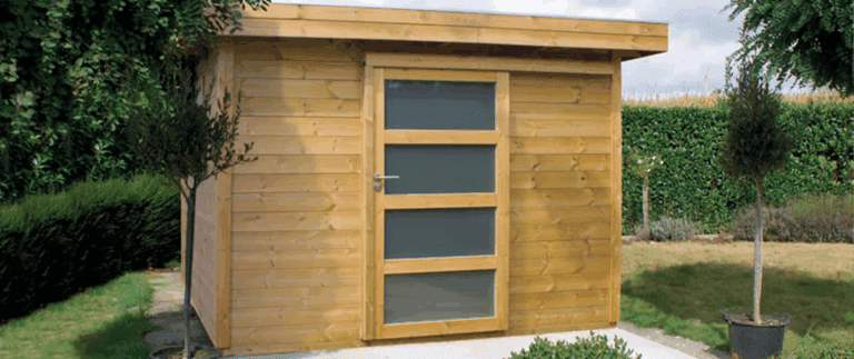 Abri de jardin en bois (image référence)