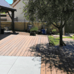 Terrasse bois et céramique