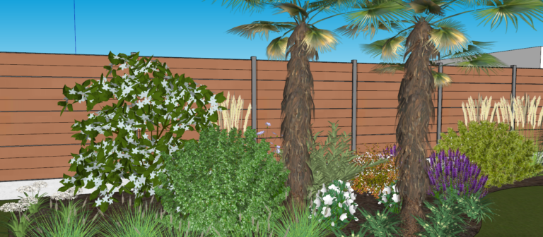 visuel 3D clôture en composite