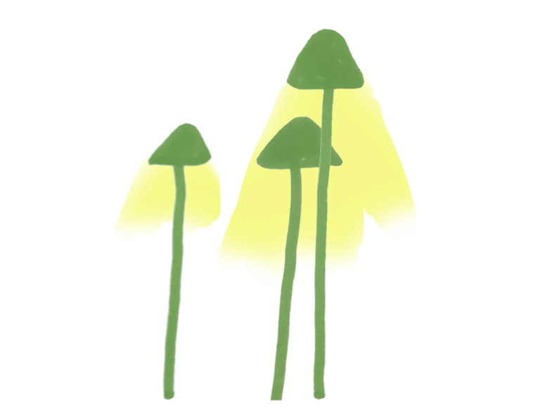 luminaire champignon