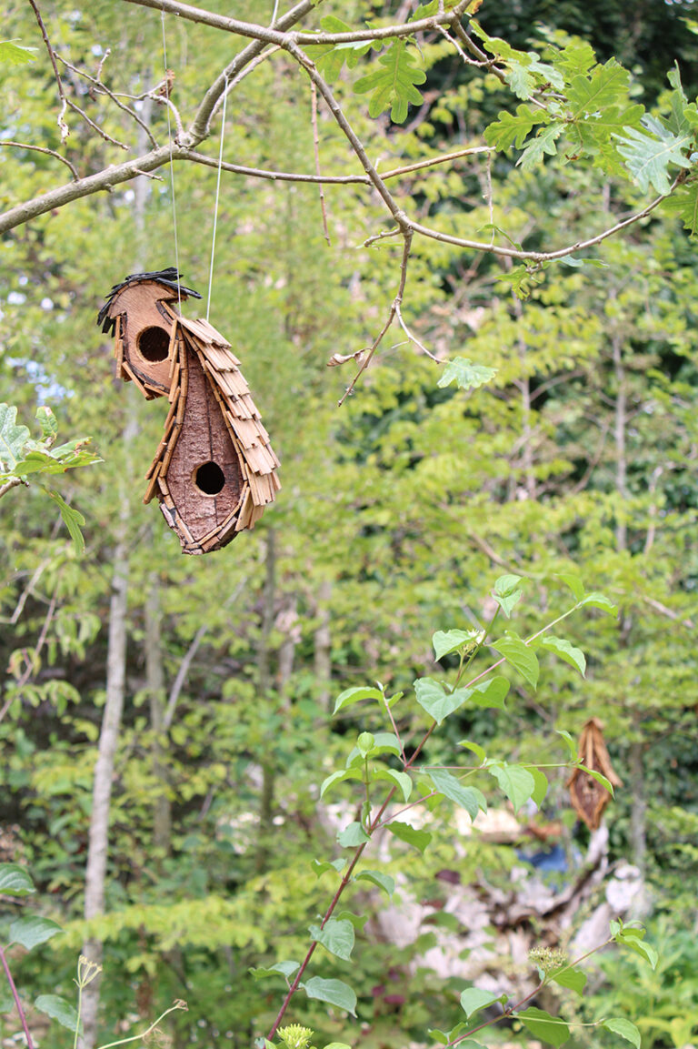 nichoir à oiseaux en bois
festival Chaumont sur Loire photo tectecpaysage