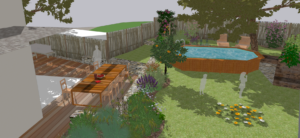 projet rectangle et pierre